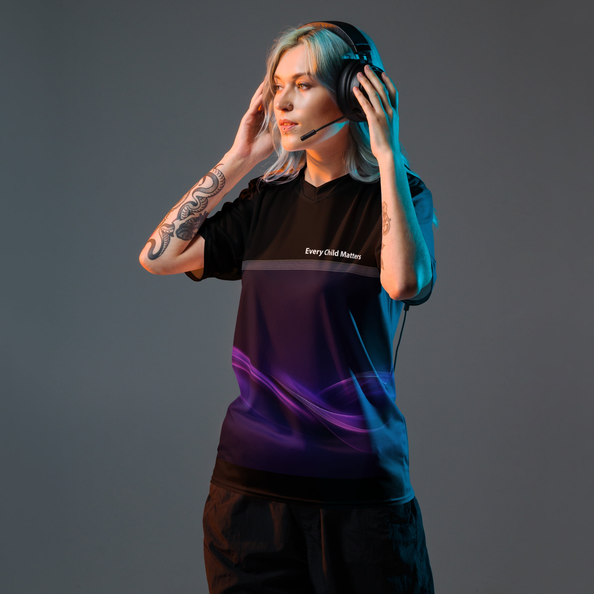 Recycled unisex sports jersey - Image 2